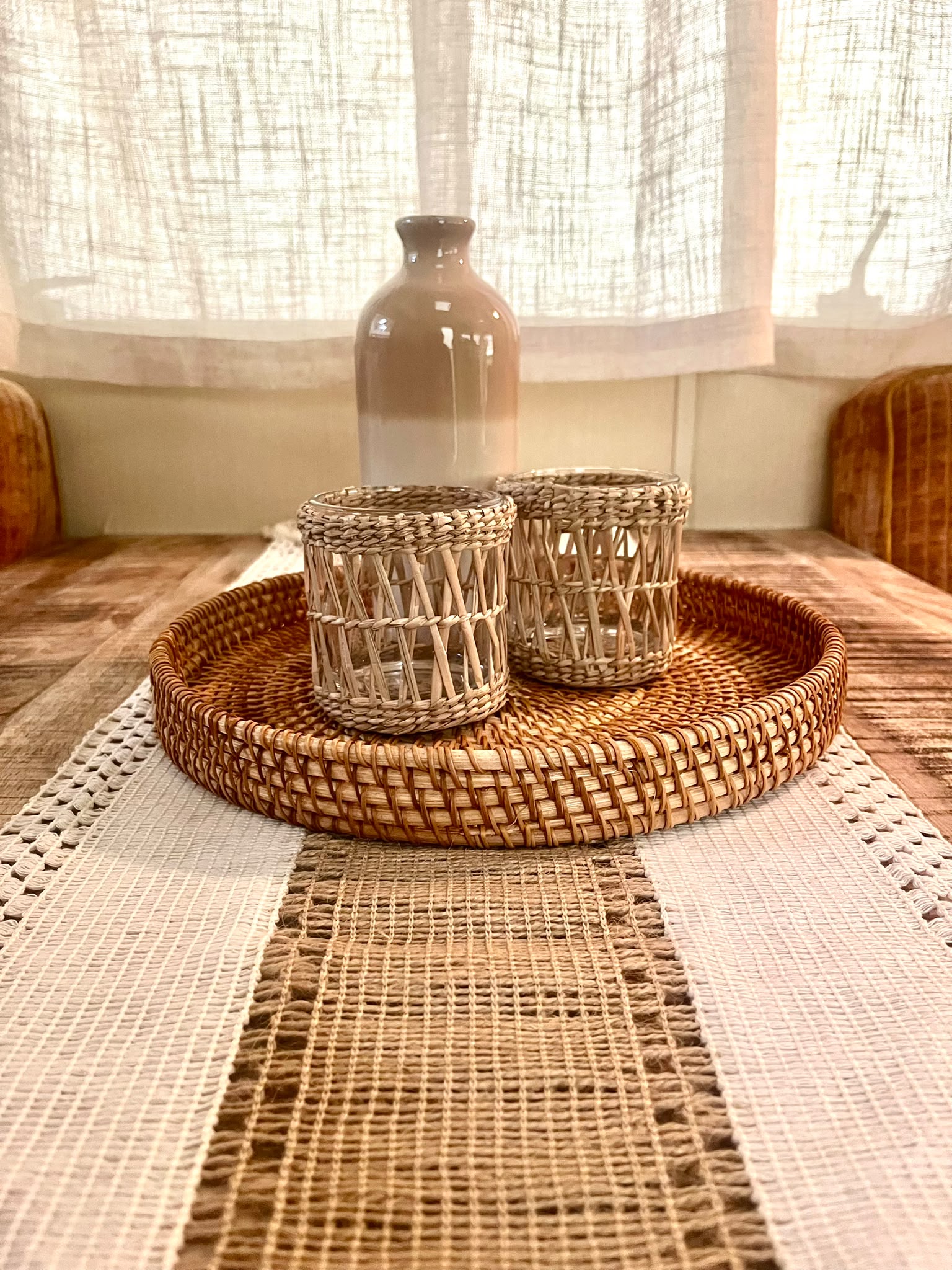 Rotan dienblad