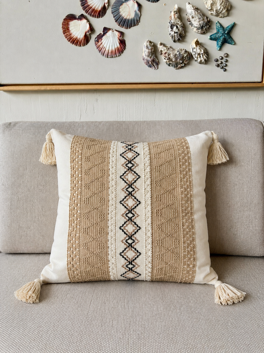 Boho Stripe Kussenhoes